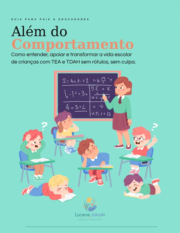 Capa do guia Além do Comportamento